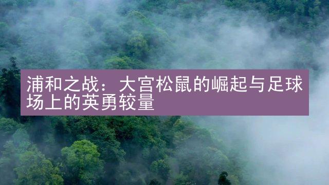 浦和之战：大宫松鼠的崛起与足球场上的英勇较量